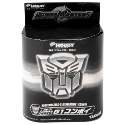 トランスフォーマー ロボットマスターズ RM-01 G1コンボイ 限定ブラックバージョン