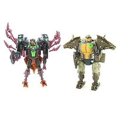 トランスフォーマー ビーストウォーズ メタルス VS-44 剛力の対決 メタルスライノックスVSメタルスタランス