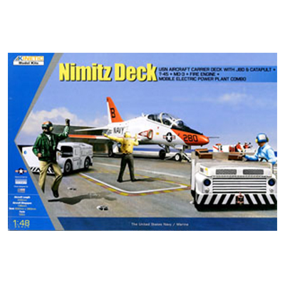 キネティック 1/48 アメリカ海軍空母甲板 ニミッツデッキ
