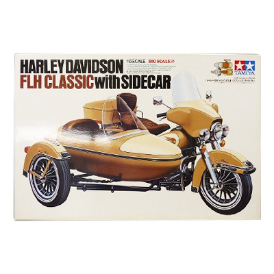 タミヤ 1/6 ハーレー FLH クラシック サイドカー