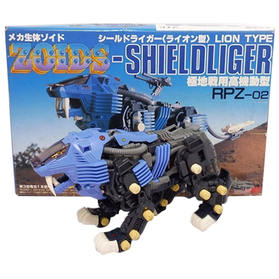 旧ゾイド ZOIDS 1/72 RPZ-02 シールドライガー ライオン型