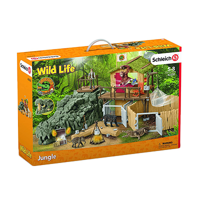 Schleich(シュライヒ) ワイルドライフ No.42350 CROCO ジャングル研究所