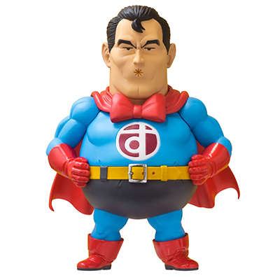 Dr.スランプ アラレちゃん スッパマン 塗装済完成品