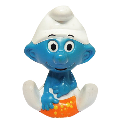 マテル SMURF Chatter Chums with BOX スマーフ トーキング フィギュア