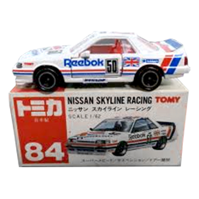 アイアイアド特注 トミカ 赤箱 84 ニッサン スカイラインR31 リーボック / 1989年 ワンダーランドマーケット