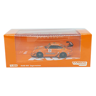 Tarmac Works 1/64 RWB 993 ポルシェ 911 イエガーマイスター #3
