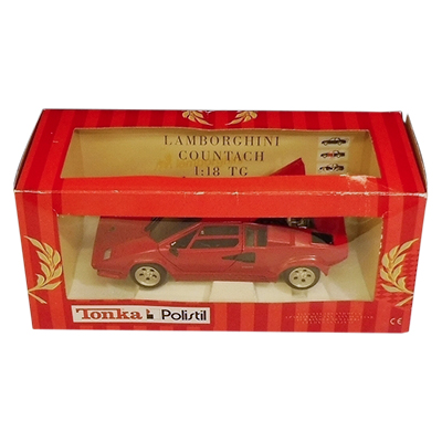 Tonka Polistil 1/18 ランボルギーニ カウンタック レッド