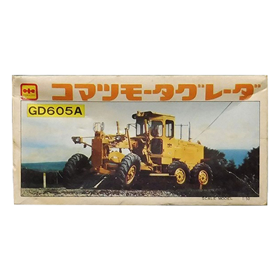 ヨネザワ ダイヤペット 1/50 コマツ モータグレーダ