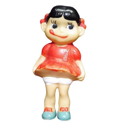 不二家 スカートペコちゃん ソフビ