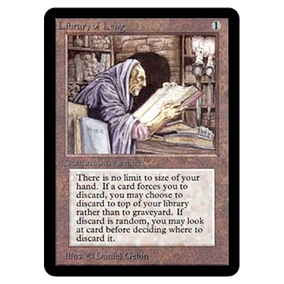 MTG LEA レンの書庫/Library of Leng (英) アンコモン