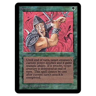 MTG LEB 狂暴化/Berserk (英) アンコモン