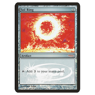 MTG プロモ ジャッジ褒賞 太陽の指輪/Sol Ring (英) アンコモン Foil