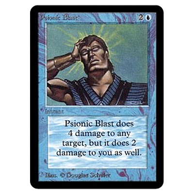 MTG LEB 心霊破/Psionic Blast (英) アンコモン