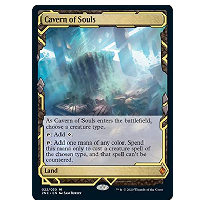 MTG ZNE 魂の洞窟/Cavern of Souls (英) Foil