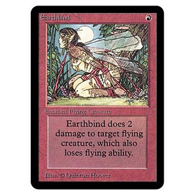 MTG LEA Earthbind (英)