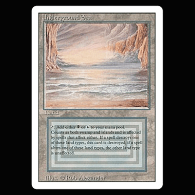 MTG 3ED Underground Sea (英)