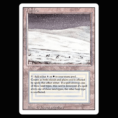 MTG 3ED Tundra (英)