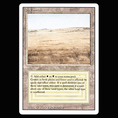 MTG 3ED Savannah (英)