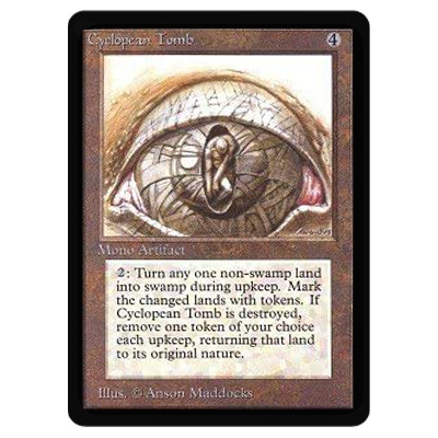 MTG LEB Cyclopean Tomb （英）