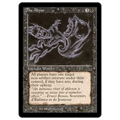 MTG LEG The Abyss （英）