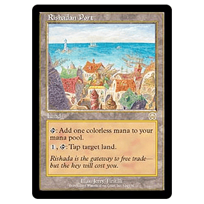 MTG MMQ リシャーダの港/Rishadan Port （英） Foil
