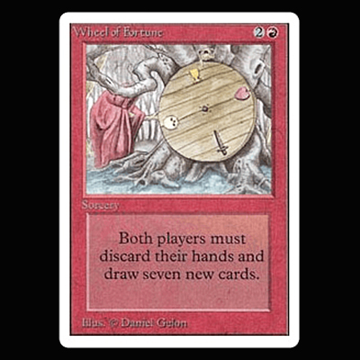 MTG 2ED Wheel of Fortune （英）