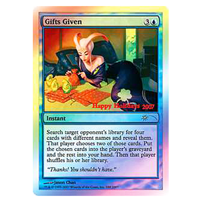 MTG ホリーデーギフトカード プロモ Gifts Given (英) Foil