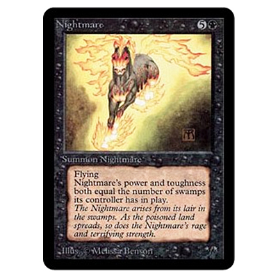MTG LEB 夢魔/Nightmare (英)