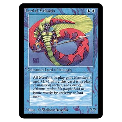MTG LEB アトランティスの王/Lord of Atlantis (英)