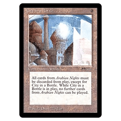 MTG ARN City in a Bottle (英)