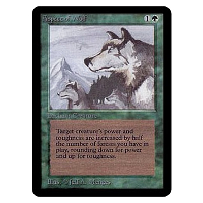 MTG LEB 狼の血/Aspect of Wolf (英)