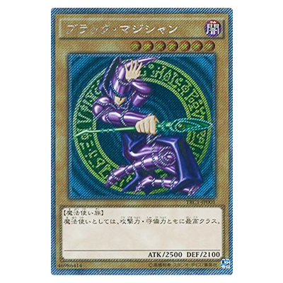 遊戯王OCG 第9期 THE RARITY COLLECTION ブラック・マジシャン TRC1-JP001 エクストラシークレットレア