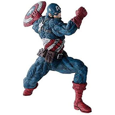 キャプテン・アメリカ カラーver. MARVEL 超人技画 バンプレスト