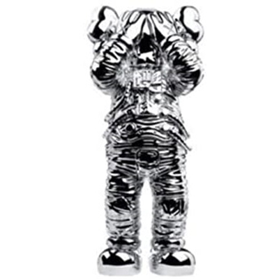 HOLIDAY SPACE SILVER KAWS MEDICOM TOY
