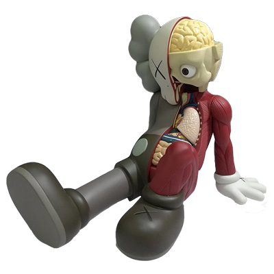 COMPANION (Resting Place) 人体模型・ブラウン KAWS OriginalFake