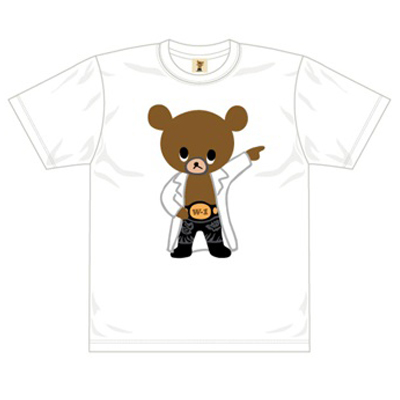 WRESTLE-1×武藤ベアー 武藤敬司デビュー30周年記念 コラボTシャツ
