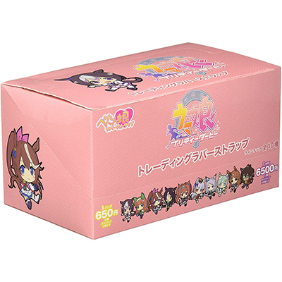 ぺたん娘トレーディングラバーストラップ ウマ娘 ペンギンパレード 10個入りBOX