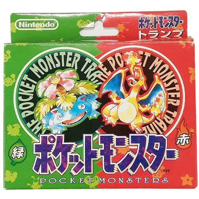 ポケットモンスター 緑 赤 トランプ 任天堂