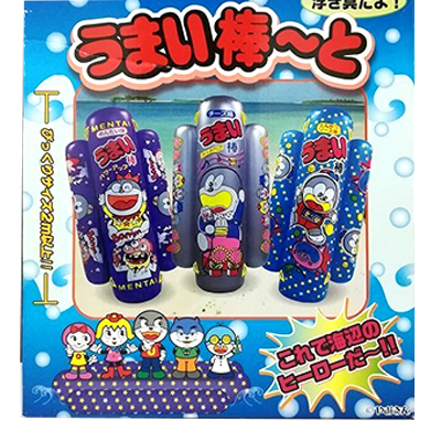 うまい棒～と めんたい味 浮き具 やおきん