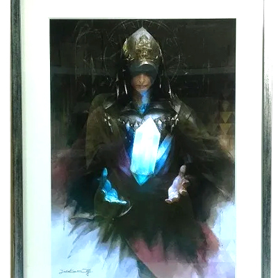 クリスタルの残光 ファイナルファンタジーXIV 複製原画 スクエア・エニックス