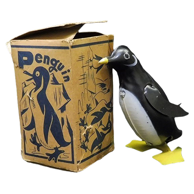 ペンギン ゼンマイ ブリキ オキュパイドジャパン アルプス