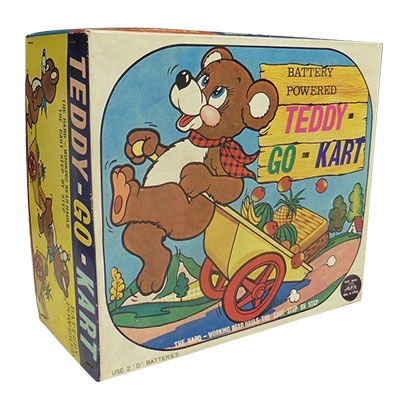 テディー ゴーカート ALPS TEDDY-GO-KART アルプス ブリキ 電動 日本製