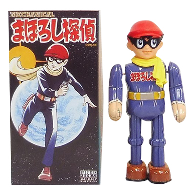 メカニカル まぼろし探偵 ビリケン商会 ブリキ ゼンマイ 約22cm