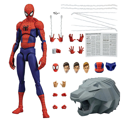 ピーター・B・パーカー スパイダーマン DX版 スパイダーマン：スパイダーバース SVアクション 千値練 再販