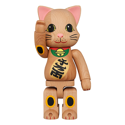 NY@BRICK カリモク 招き猫 400％ メディコム・トイ