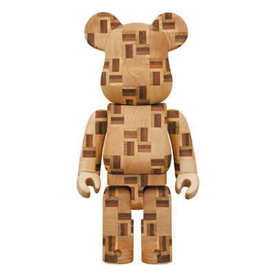 BE@RBRICK カリモク 寄木 CHESS 400％ メディコム・トイ