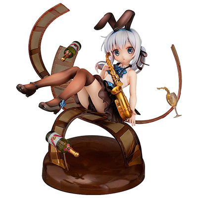 チノ Jazz style 完成品フィギュア ご注文はうさぎですか？？アクアマリン  1/8