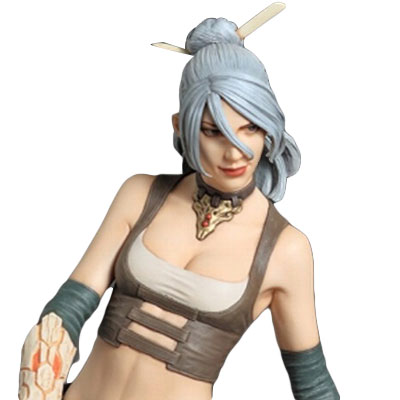 ウィナンナ・ザ・ハンター レジンスタチュー ヘレサ・アンド・ザ・ヴァレット ヤマトUSA 1/6