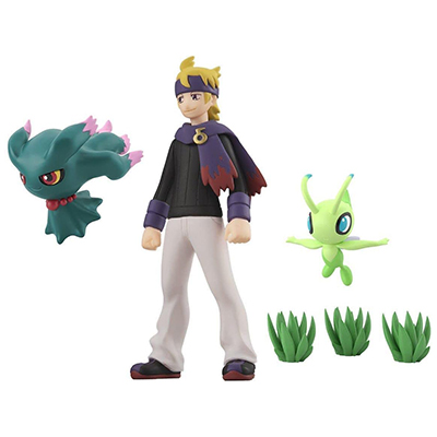 マツバ＆ムウマ＆セレビィ ジョウト地方 ポケモンスケールワールド プレバン・ポケセン限定