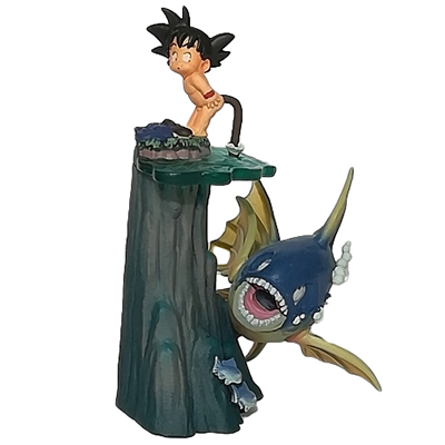 孫悟空＆怪魚 ドラゴンボールカプセル マジュニアの脅威 ドラゴンボールアドベンチャー編 メガハウス
